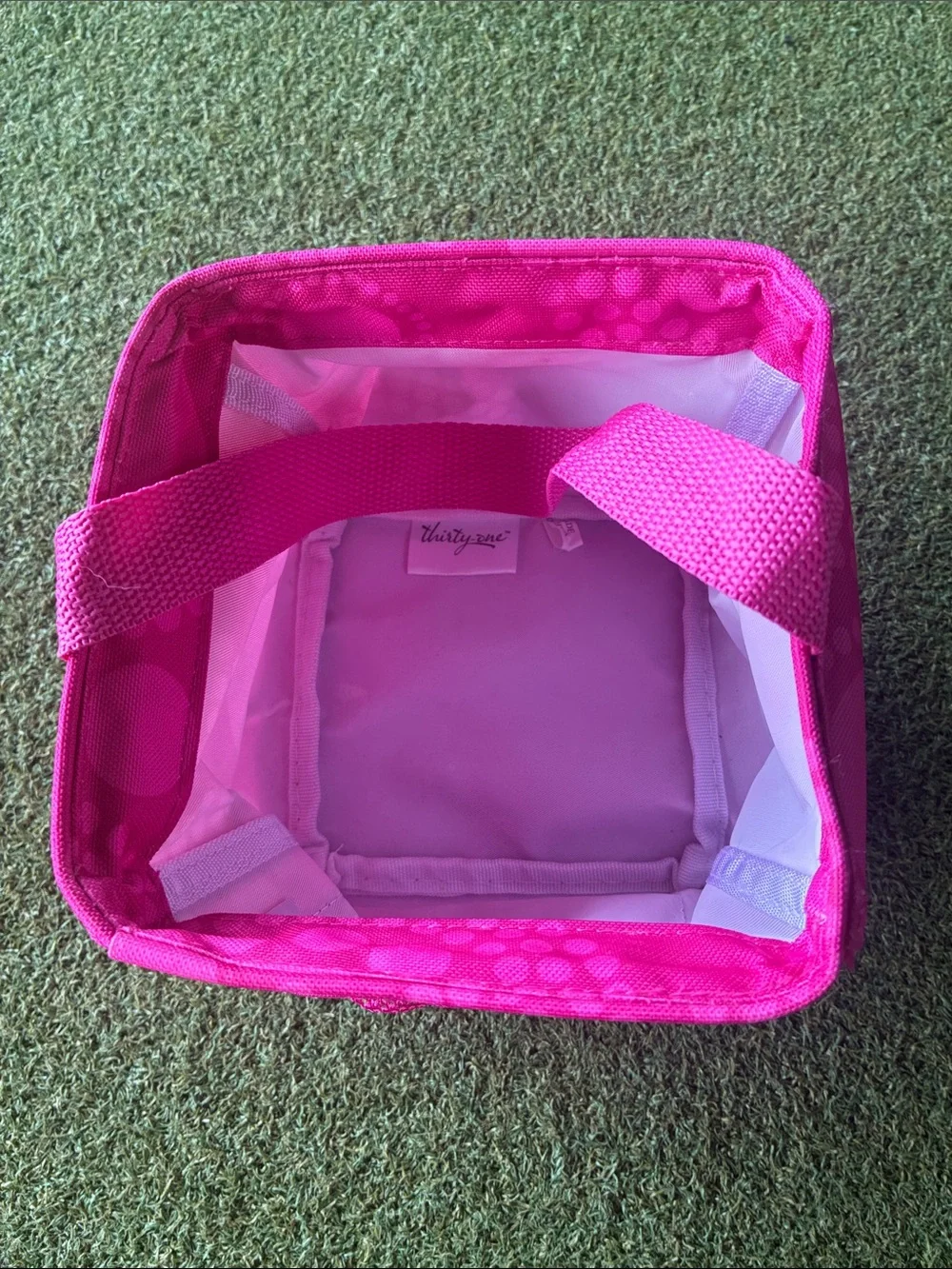 Thirty-one small square tote